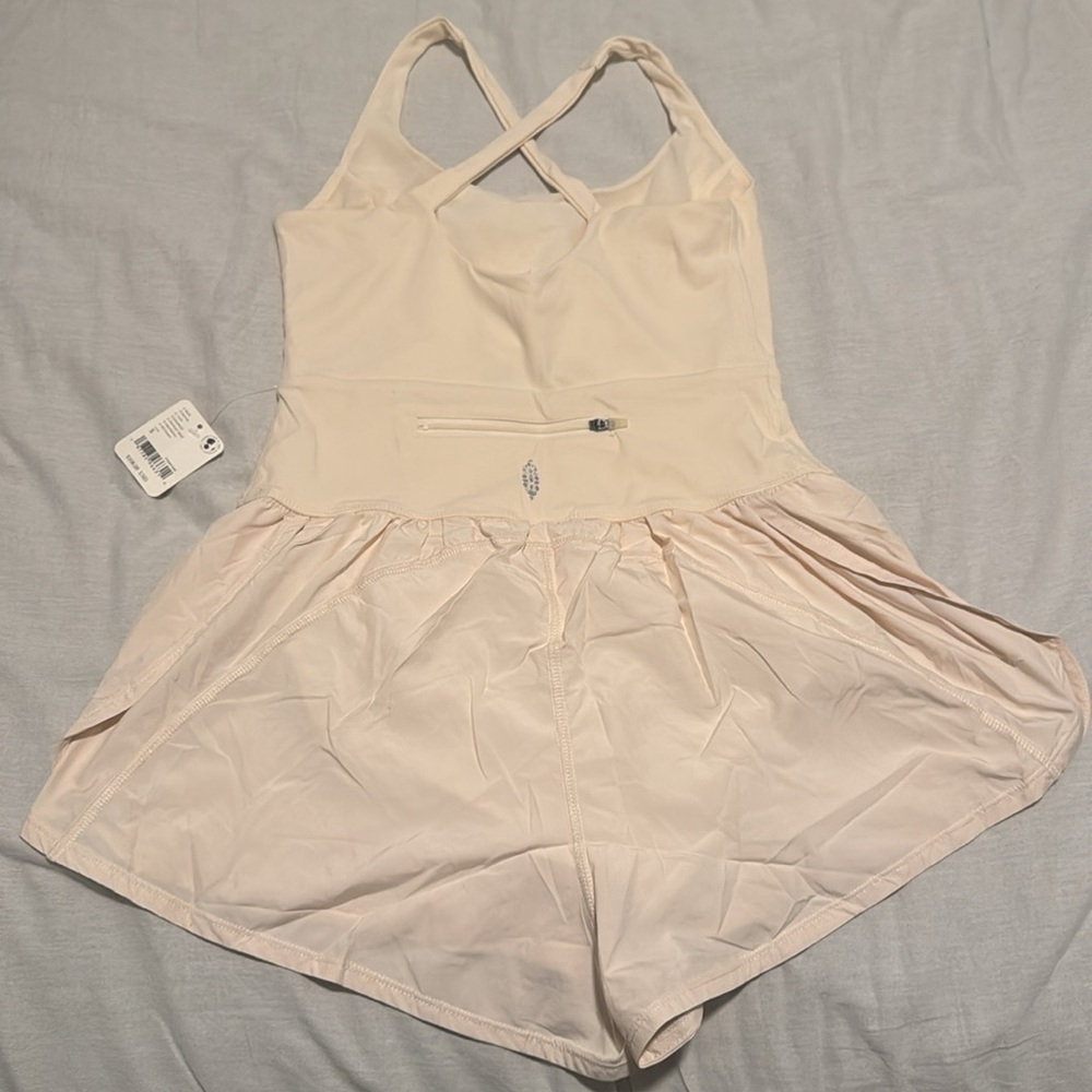 NWT Free People Righteous Runsie eggnog cream sold out color - Picture 3 of 5
